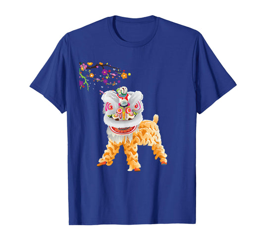 Beautiful Chinese Lion Dance Shirt Outfit Costume Gift T-Shirt
