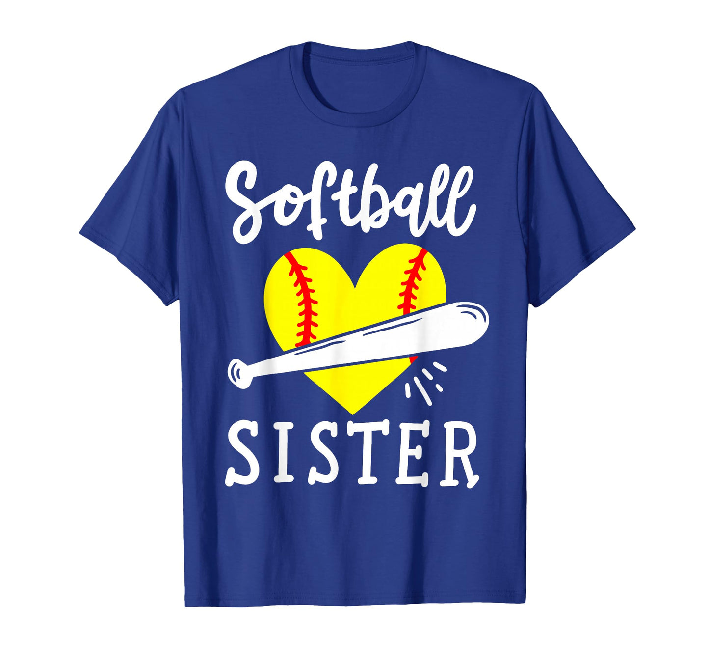 Softball Sister Softball Player T-Shirt