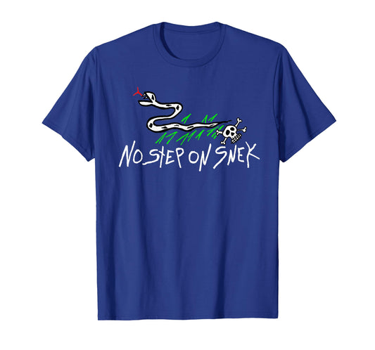 No Step On Snek Funny Gadsden Flag Patriot Self Defense Meme T-Shirt