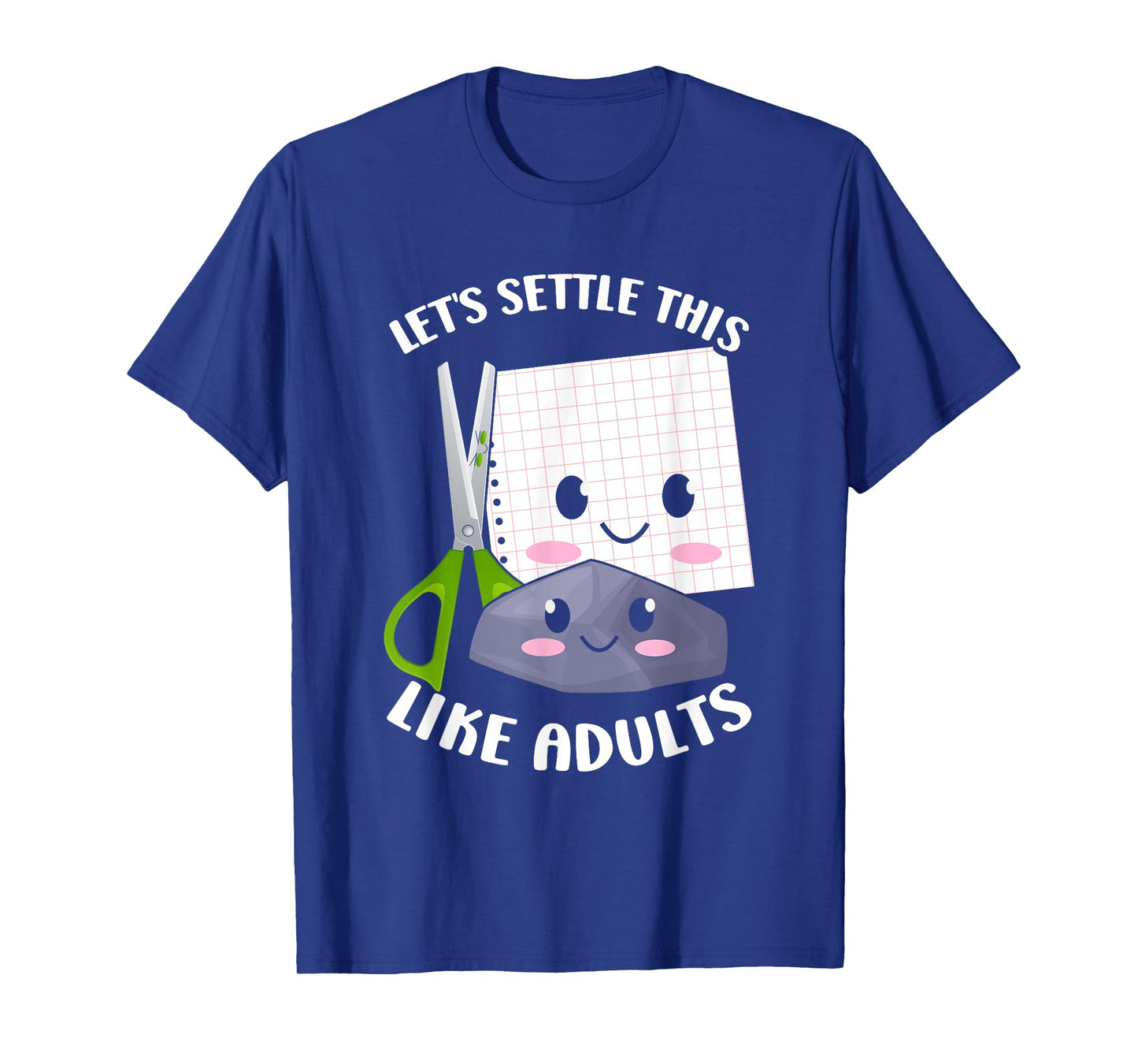 Rock Paper Scissors Funny Group Kawaii Halloween Costumes T-Shirt