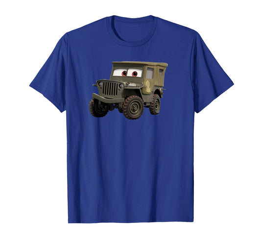 Disney PIXAR Cars Sarge 1942 Jeep Veteran’s Day T-Shirt