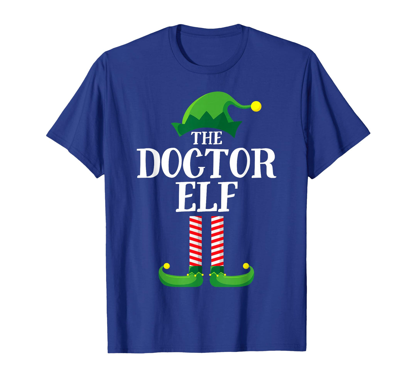Doctor Elf Matching Family Group Christmas Party Pyjamas T-Shirt