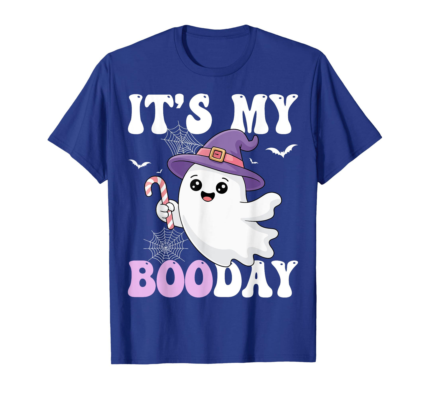 Its My Boo Day Cute Ghost Halloween Birthday Party T-Shirt