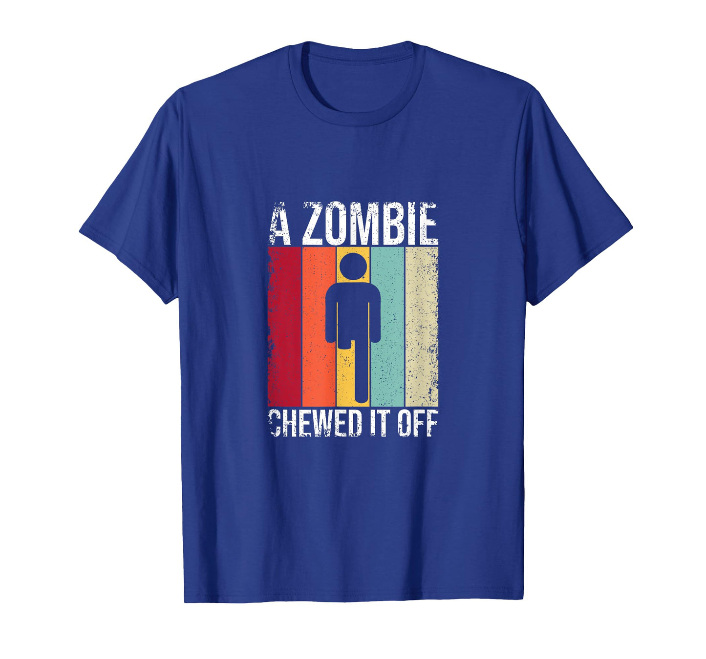 A Zombie Chewed It Off Funny Amputated Leg Amputee T-Shirt