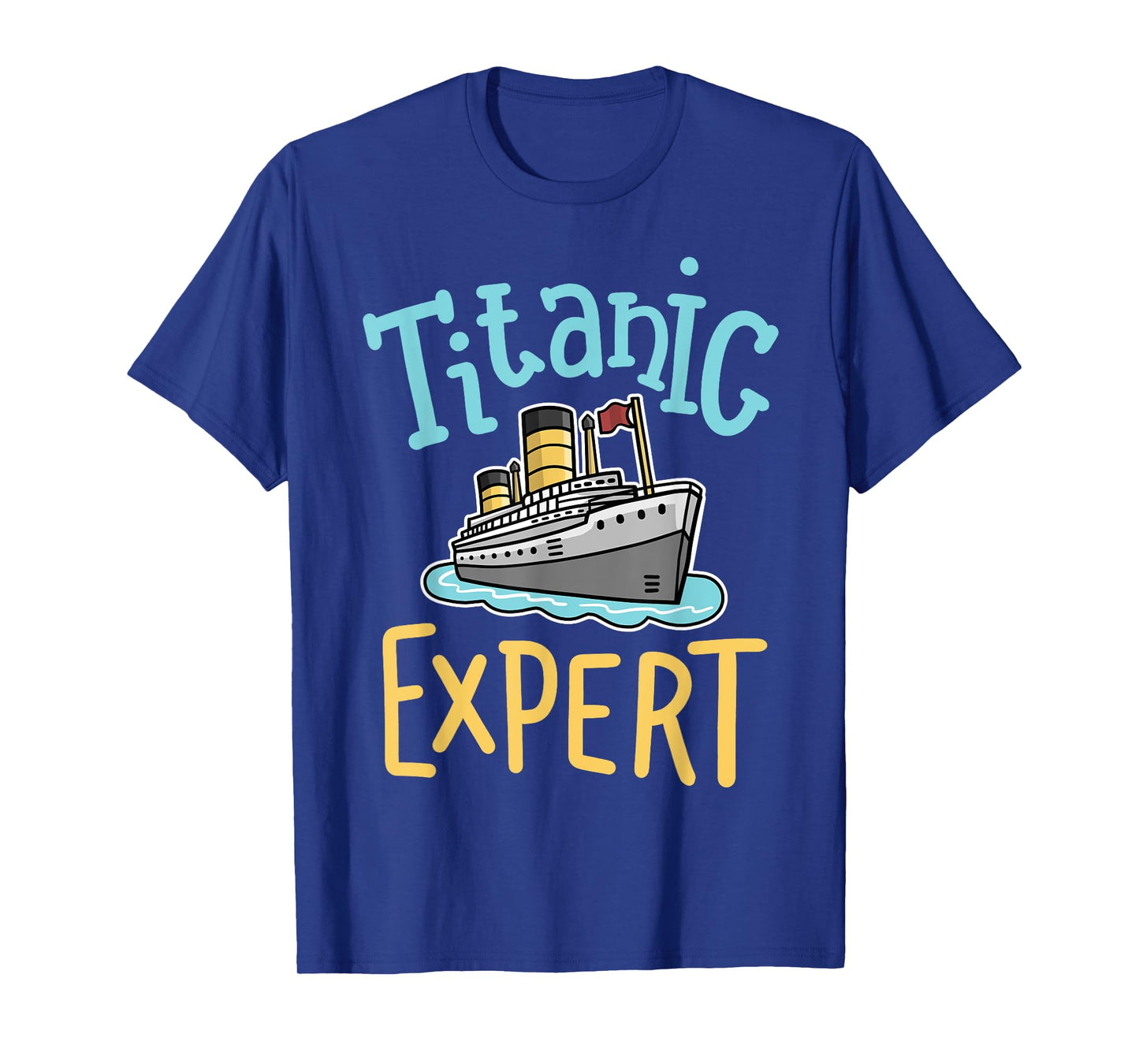RMS Titanic Funny Expert Retro Cruise Ship Men Boys Kids T-Shirt