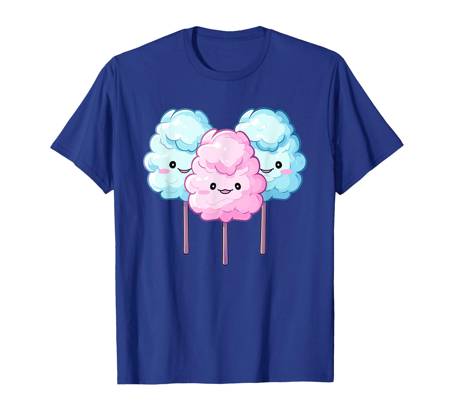 Cotton Candy Sticks Apparel Sweets for Women Girls T-Shirt
