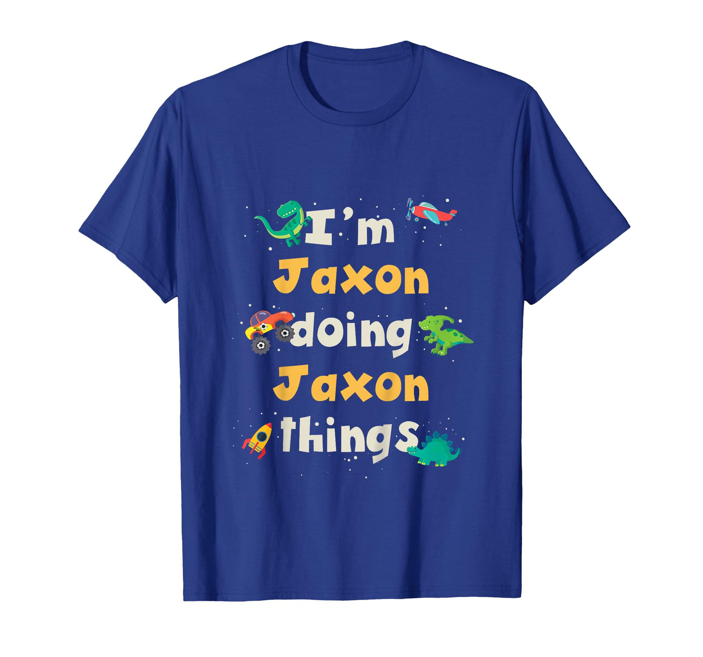 Kids Cool Jaxon Personalized First Name Boys T-Shirt