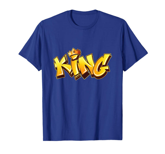 King Graffiti Art Street Art Urban Style Spray Paint Hip Hop T-Shirt