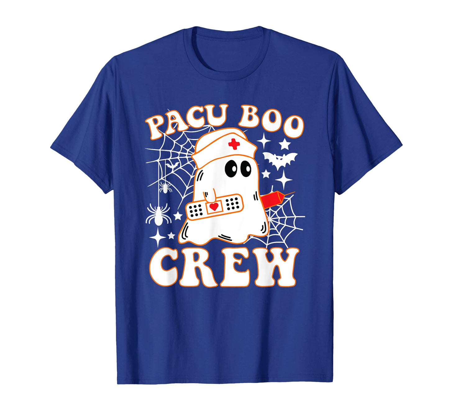 PACU Boo Crew Nurse Funny Ghost Halloween Costume T-Shirt