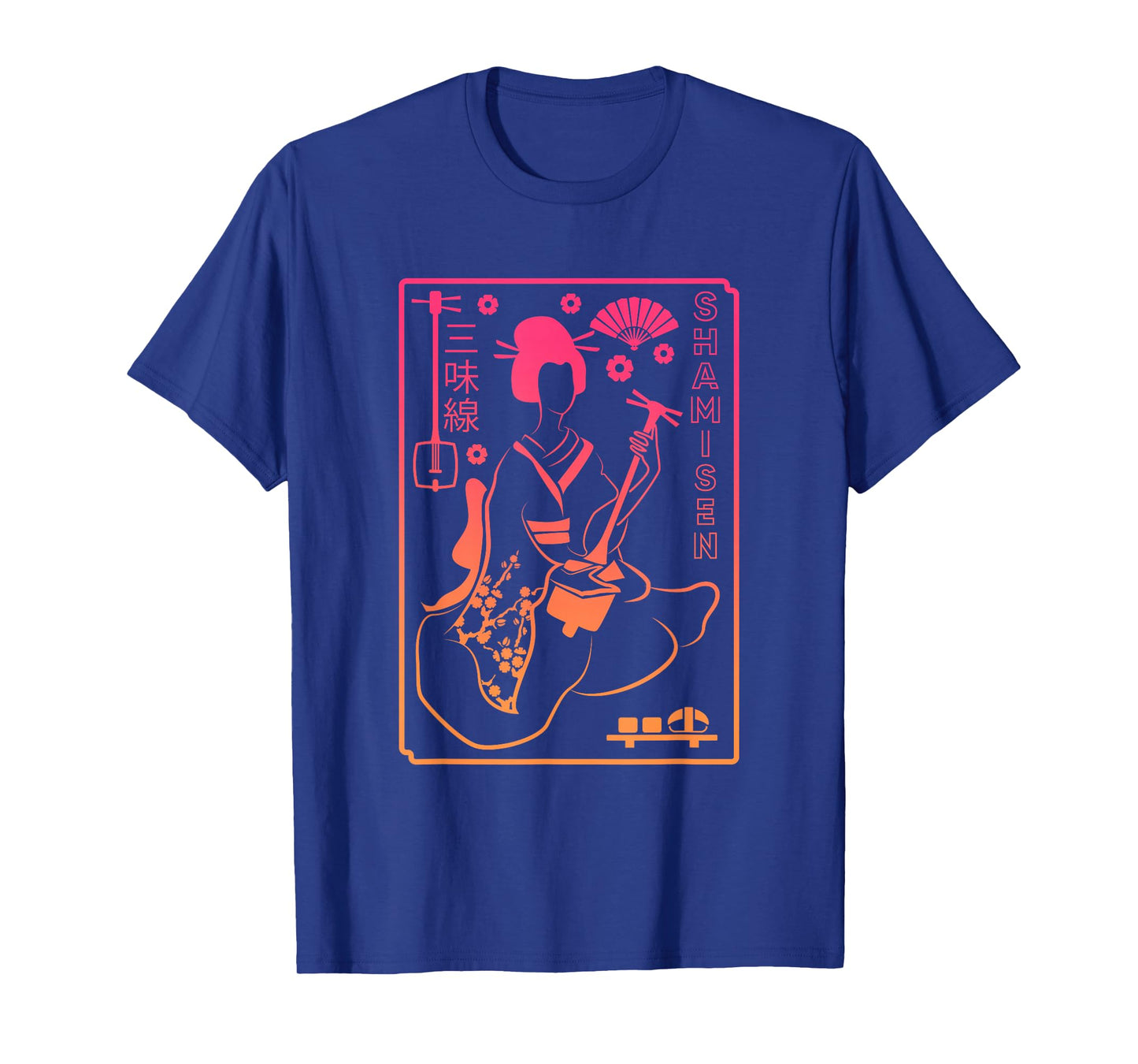 Shamisen | Japanese Culture Geisha | Musical Instrument T-Shirt