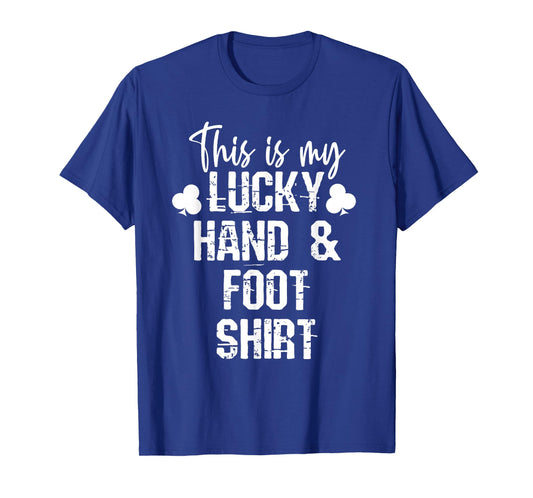 Hand and Foot Card Game Player Gift Funny Sharks Cards T-Shirt