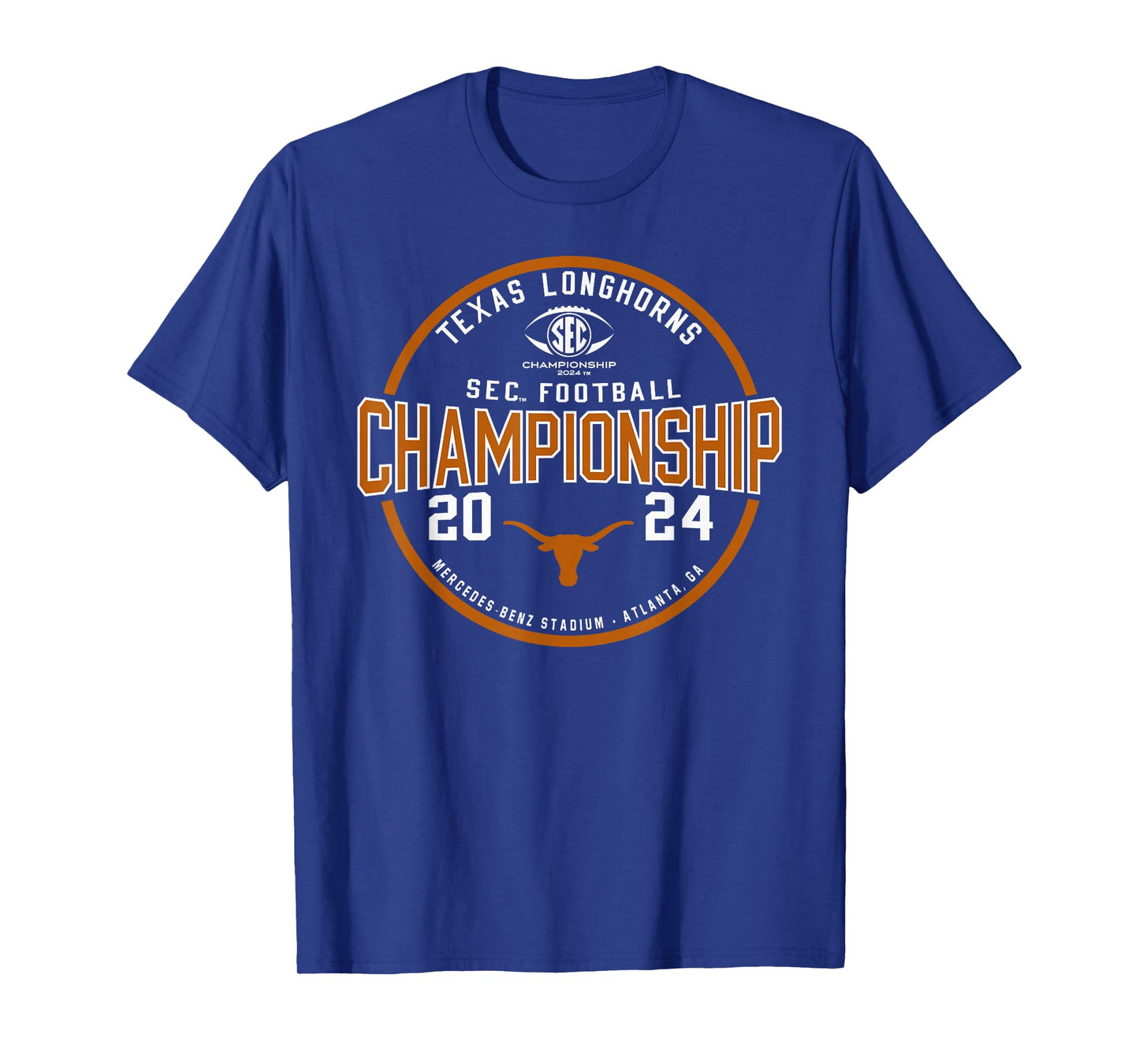 Texas Longhorns SEC Championship 2024 Football Game T-Shirt