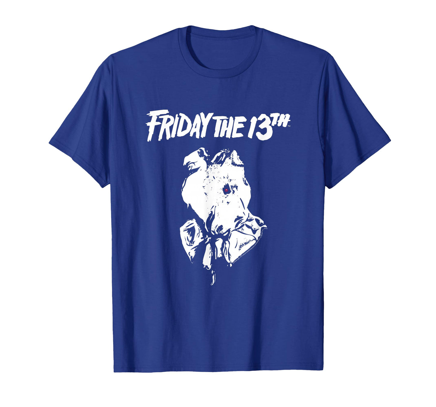 Friday The 13th: Part 2 White Logo & Mask T-Shirt