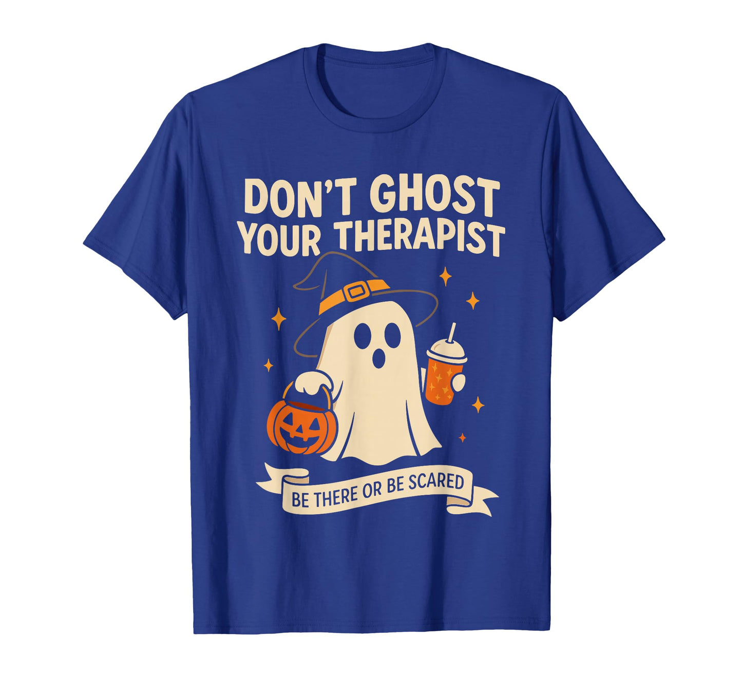 Halloween School Psychologist Shirt Dont Ghost Your Feelings T-Shirt