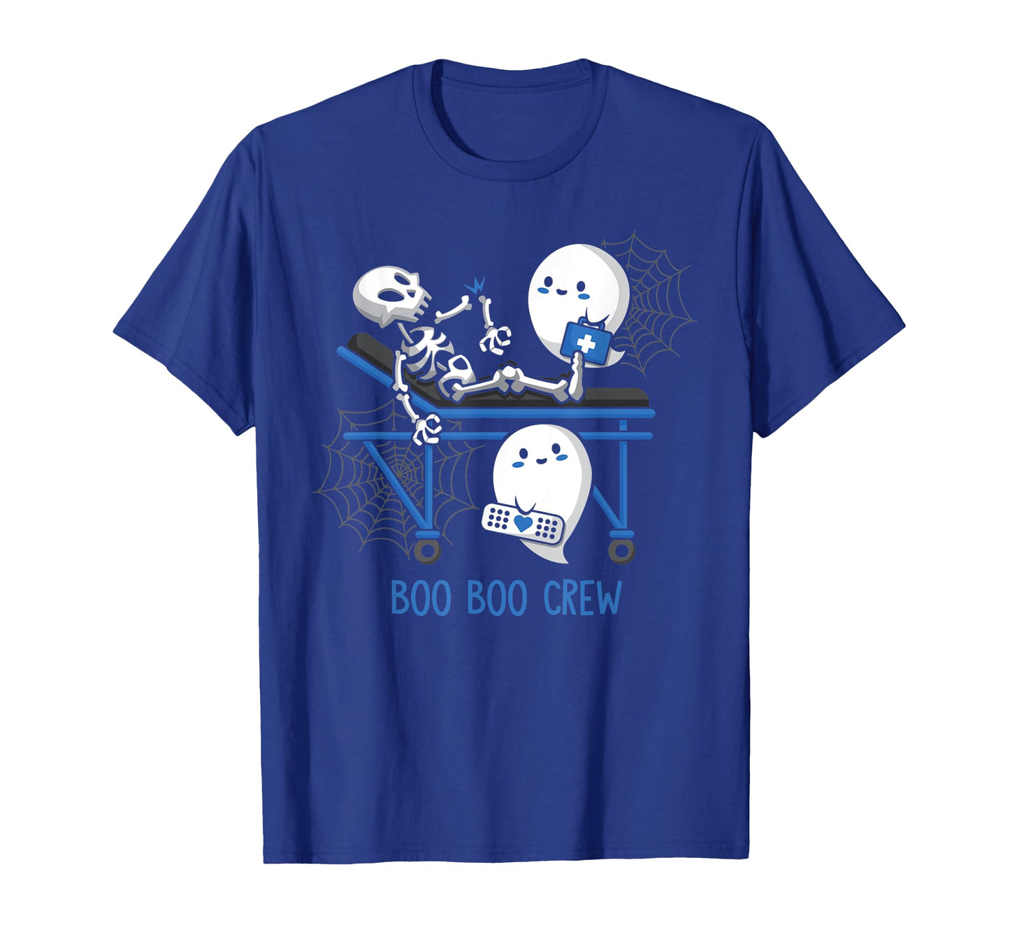 Boo Boo Crew Ghost Doctor Paramedic EMT Nurse Halloween T-Shirt