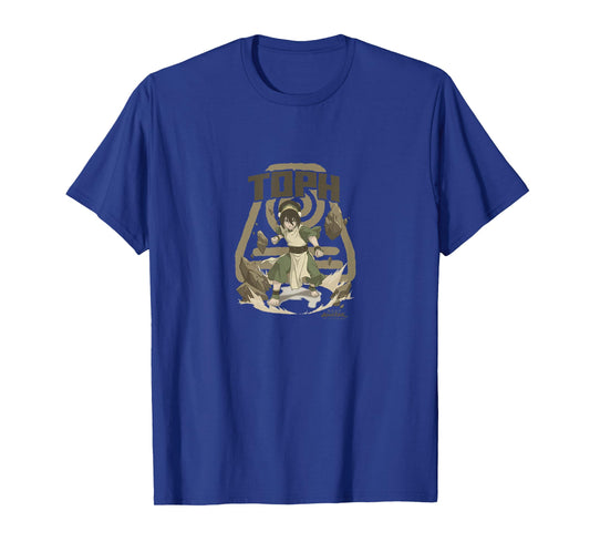 Avatar The Last Airbender Toph Earthbending Epic Stance T-Shirt