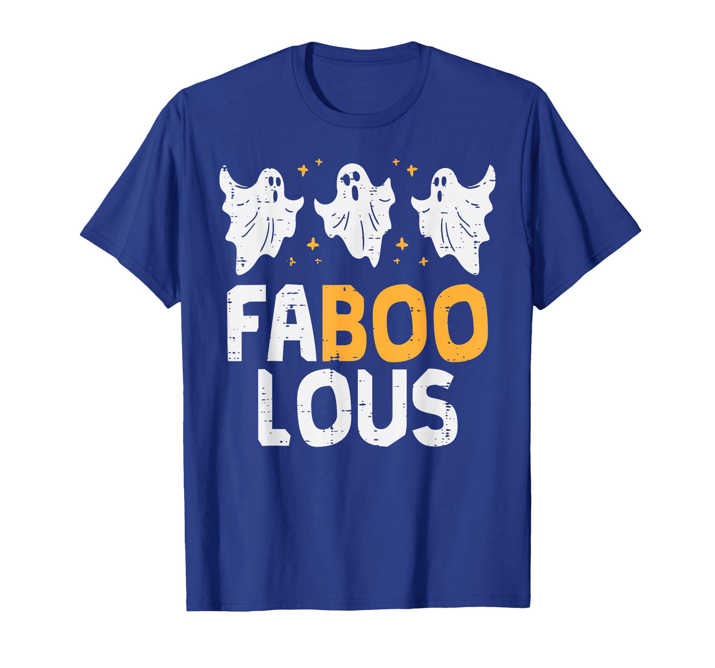 Faboolous Ghosts Funny Scary Spooky Halloween Women Girls T-Shirt