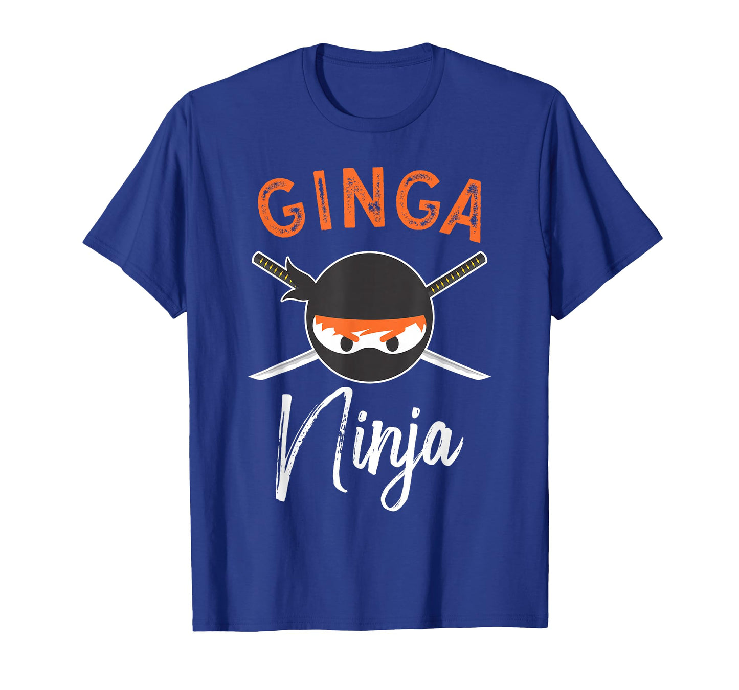 Ginga Ninja Funny Red Hair Ninja Lover Ginger T-Sh T-Shirt