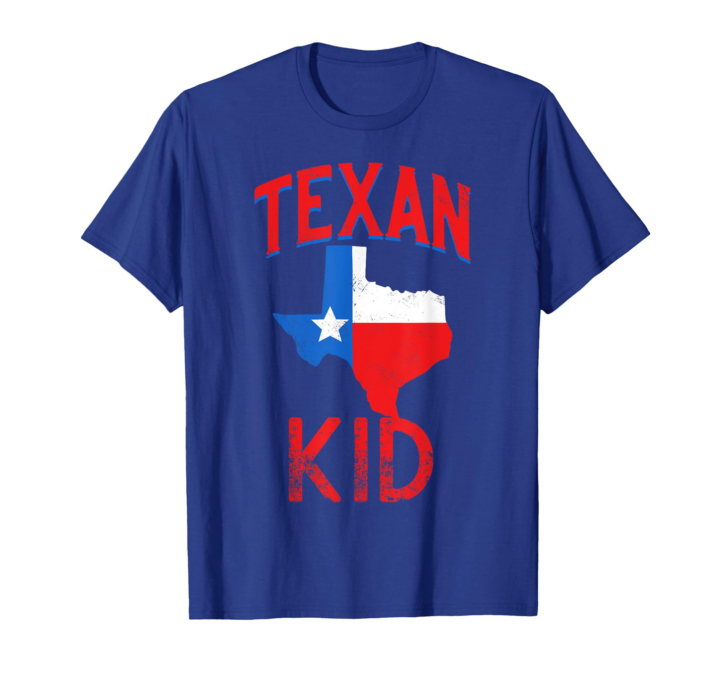 Texan Kid Flag Texas Proud Vintage T-Shirt
