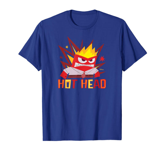 Inside Out 2 - Anger Hot Head Emotion Character T-Shirt