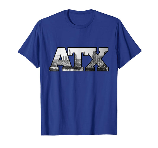 ATX Austin City Skyline of Austin, Texas T-Shirt