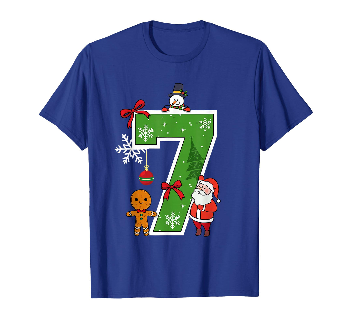 Number 7 Matching 67 Meme Christmas Costume Men Women Kids T-Shirt