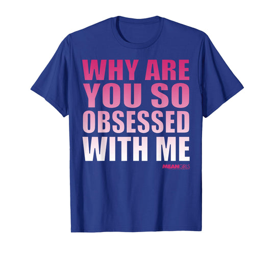 Mean Girls Obsessed with Me Pink Gradient Graphic T-Shirt T-Shirt
