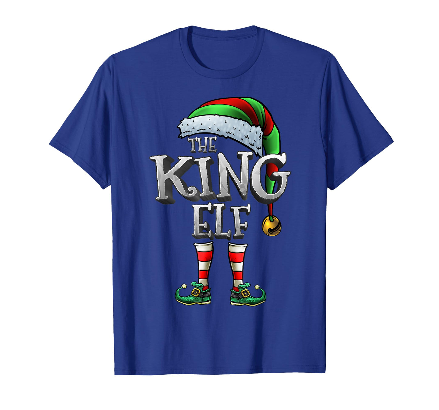 The King Elf Shirt Matching Family King Christmas Elf Men T-Shirt