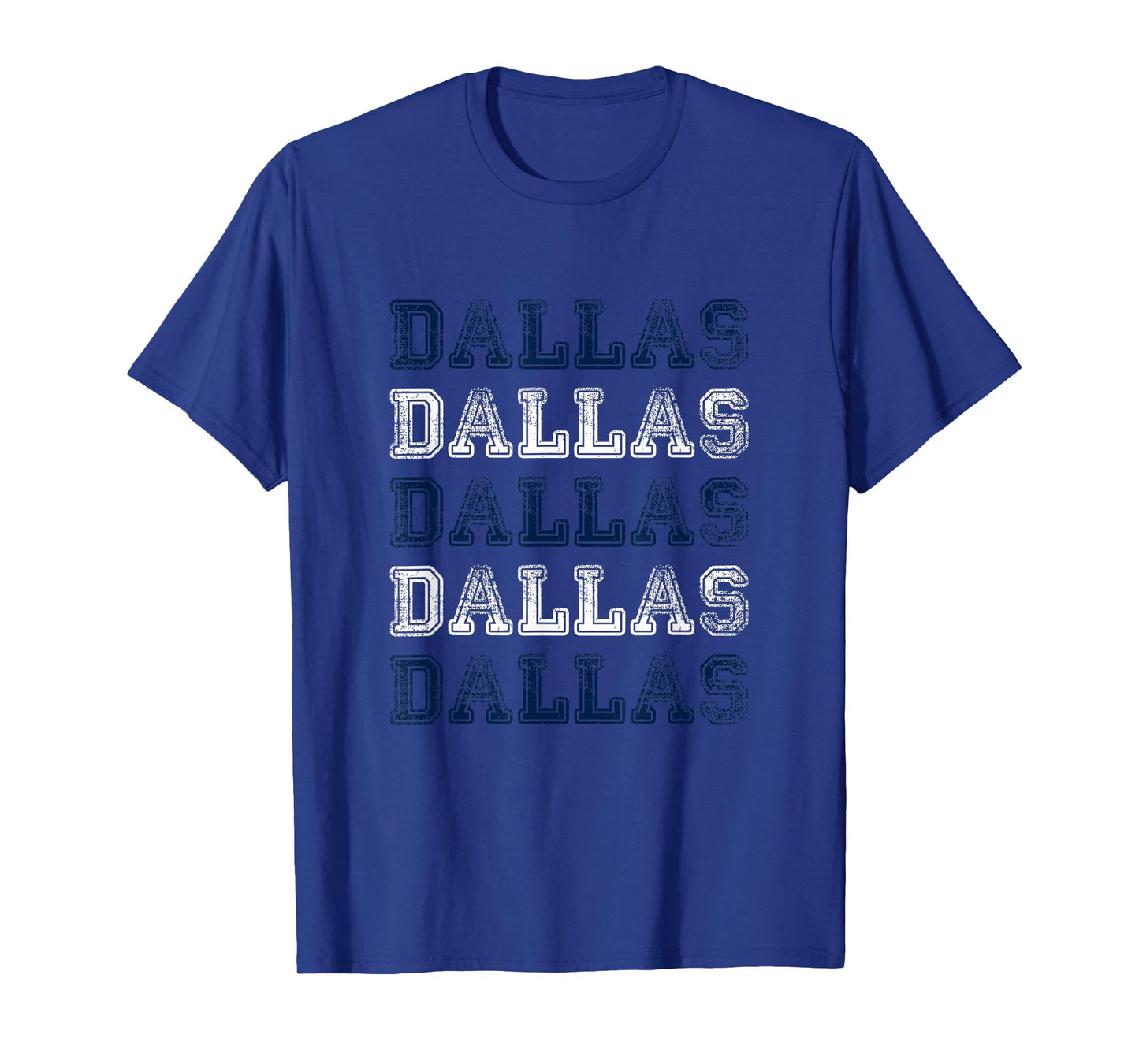 Dallas Texas Mens Women's Vintage Retro Texan City Of Dallas T-Shirt