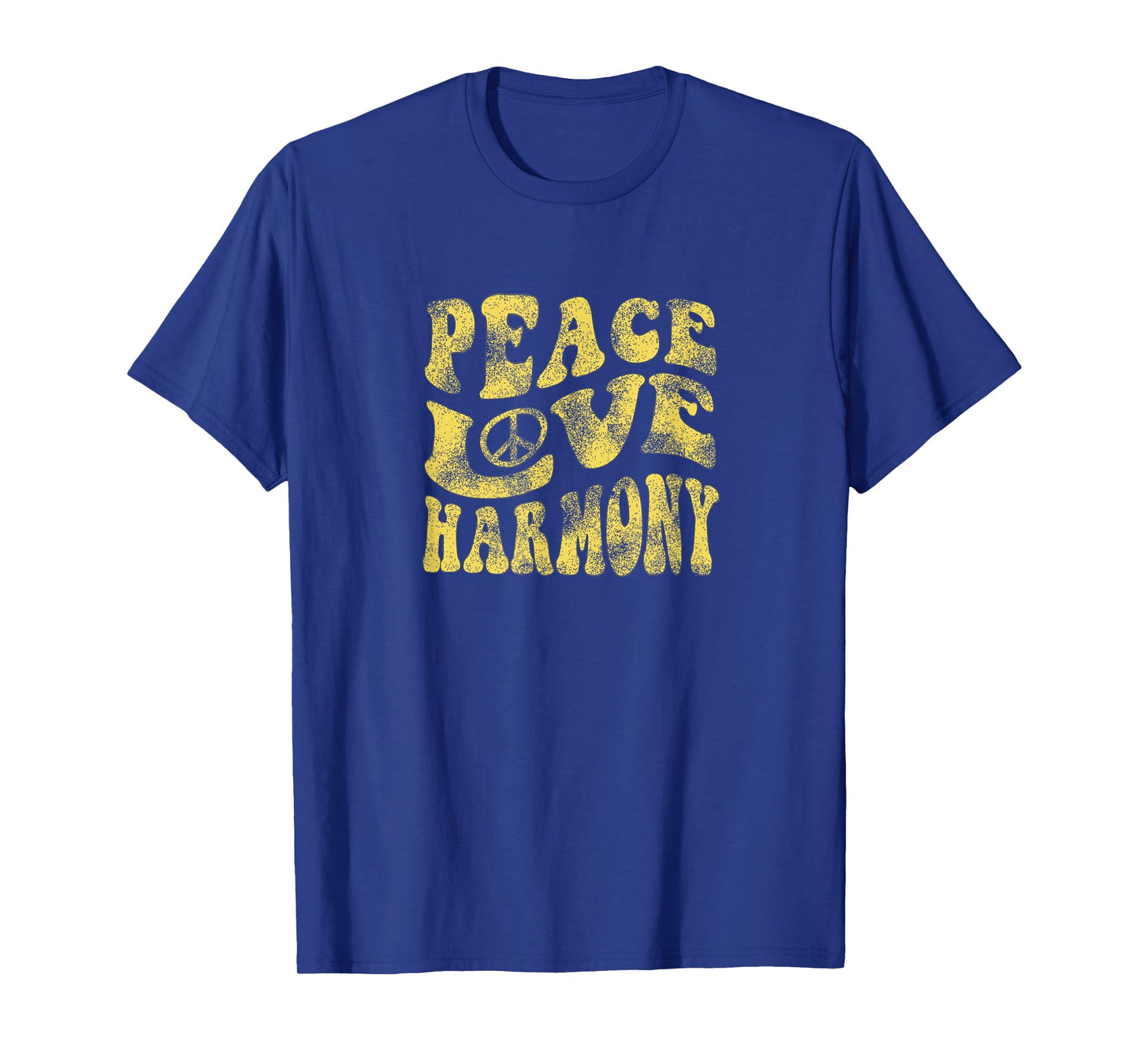 Peace Love Harmony Groovy Hippie Retro T Shirt T-Shirt