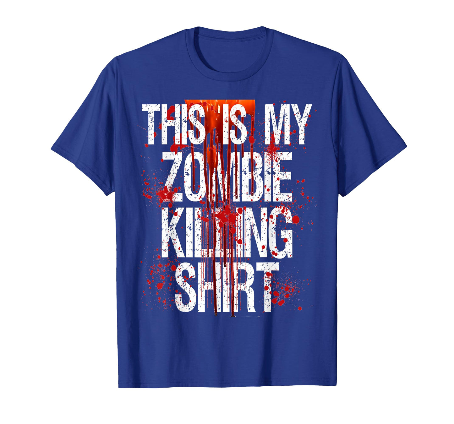 Halloween T-Shirt Gift Shop This Is My Zombie Killing Shirt T-Shirt