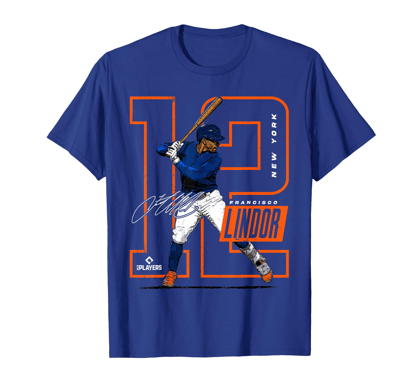 Francisco Lindor | New York Baseball MLB Player | MLBLIN4007 T-Shirt