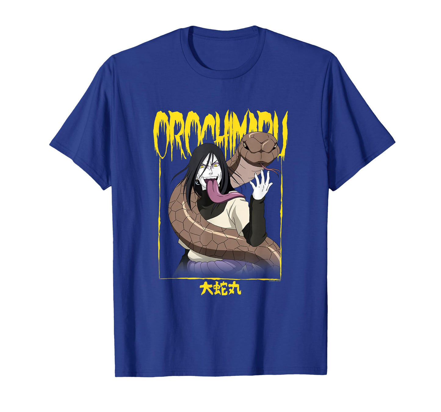 Naruto Shippuden Orochimaru Logo and Frame T-Shirt