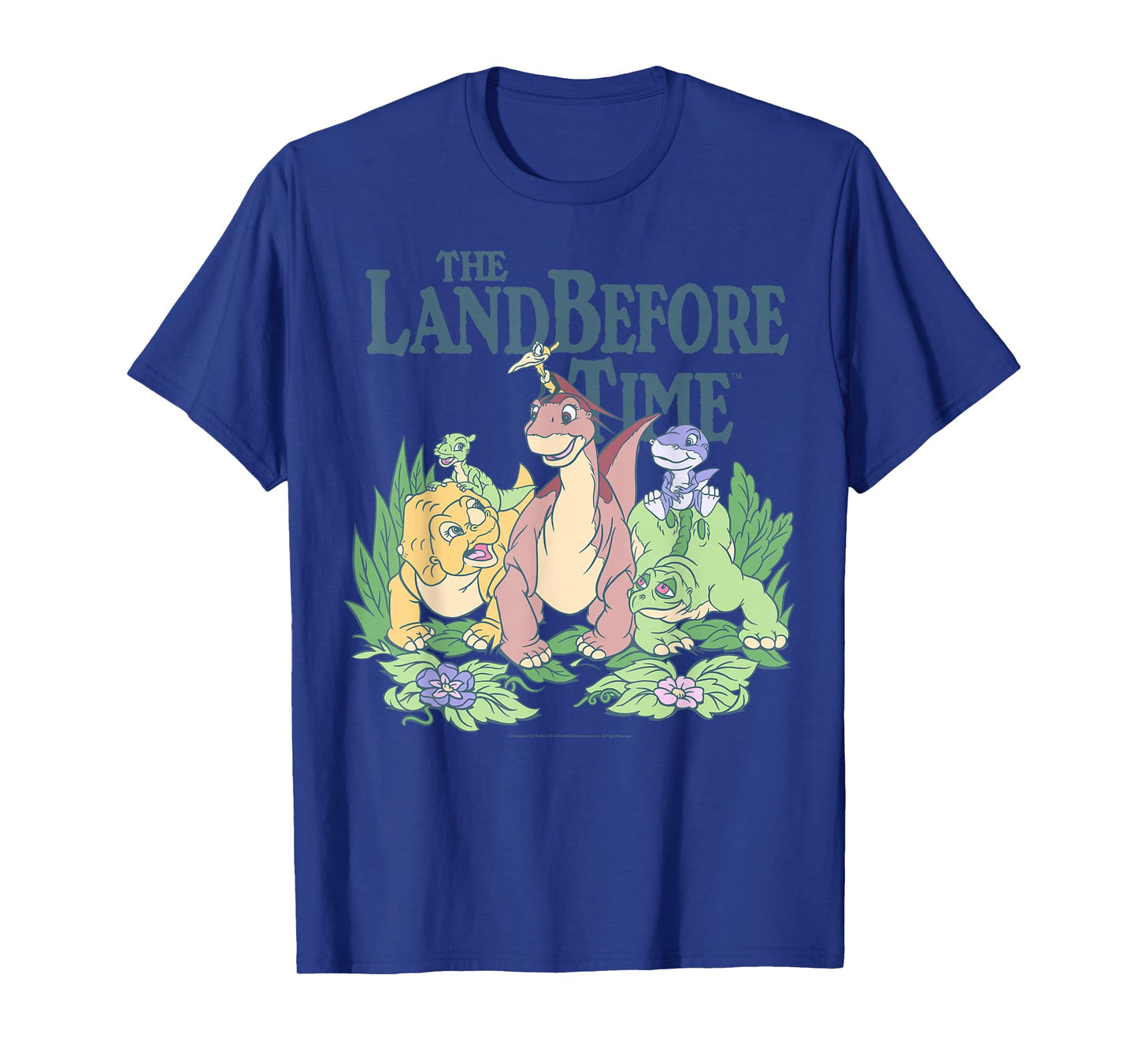 Land Before Time Pastel Dinosaur Friends T-Shirt
