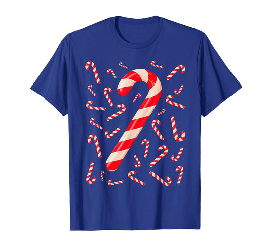Candy Cane Christmas Matching Family Funny Xmas Pajamas T-Shirt