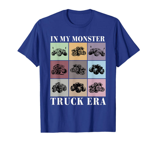 In My Monster Trucks Era Men Boy Kids T-Shirt
