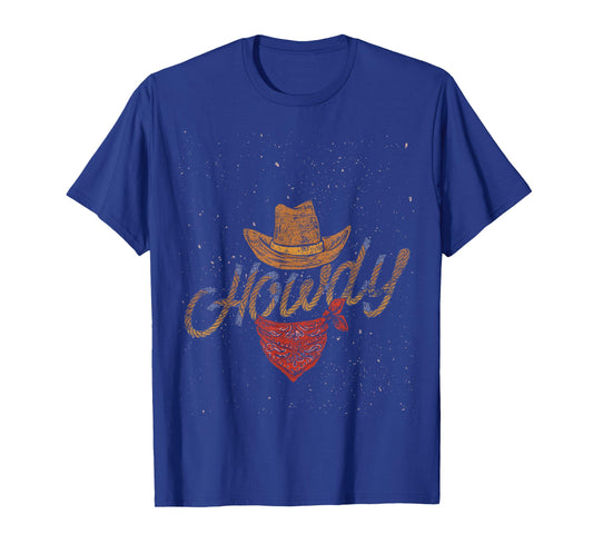 Yeehaw Cowboy Gifts Texas Rodeo Bull Men's Western T-Shirt Black Small
