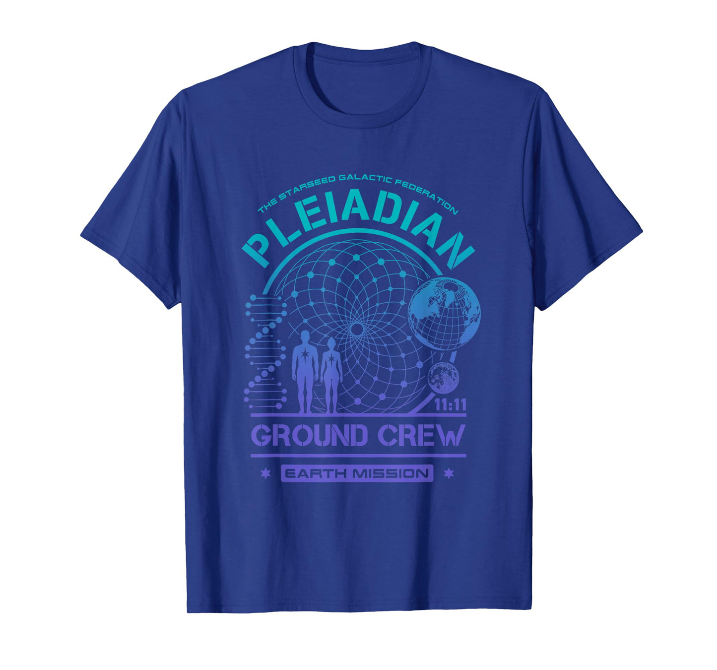 Pleiadian Starseed Earth Mission Ground Crew T-Shirt