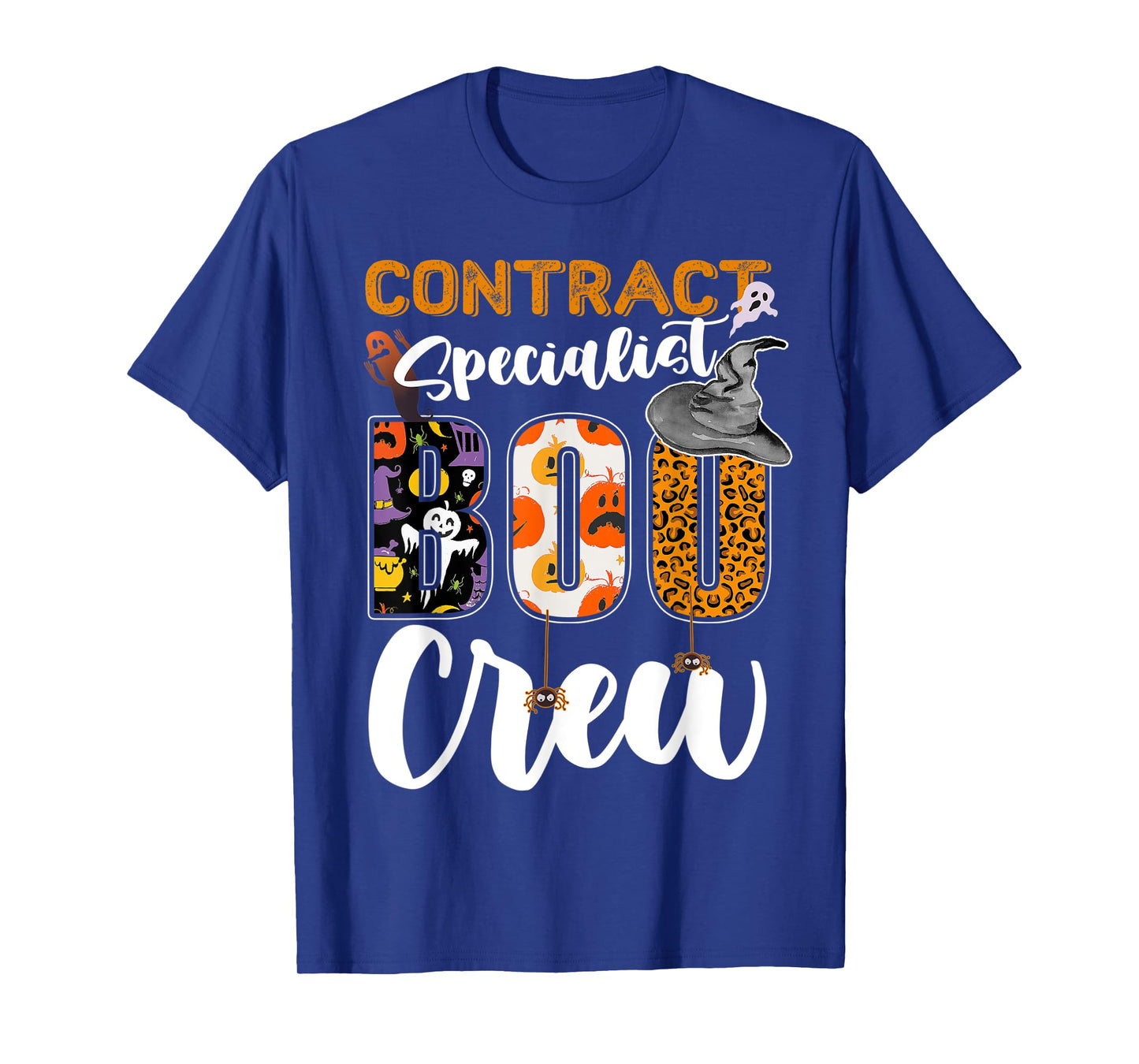 Contract Specialist Boo Crew Halloween Matching T-Shirt