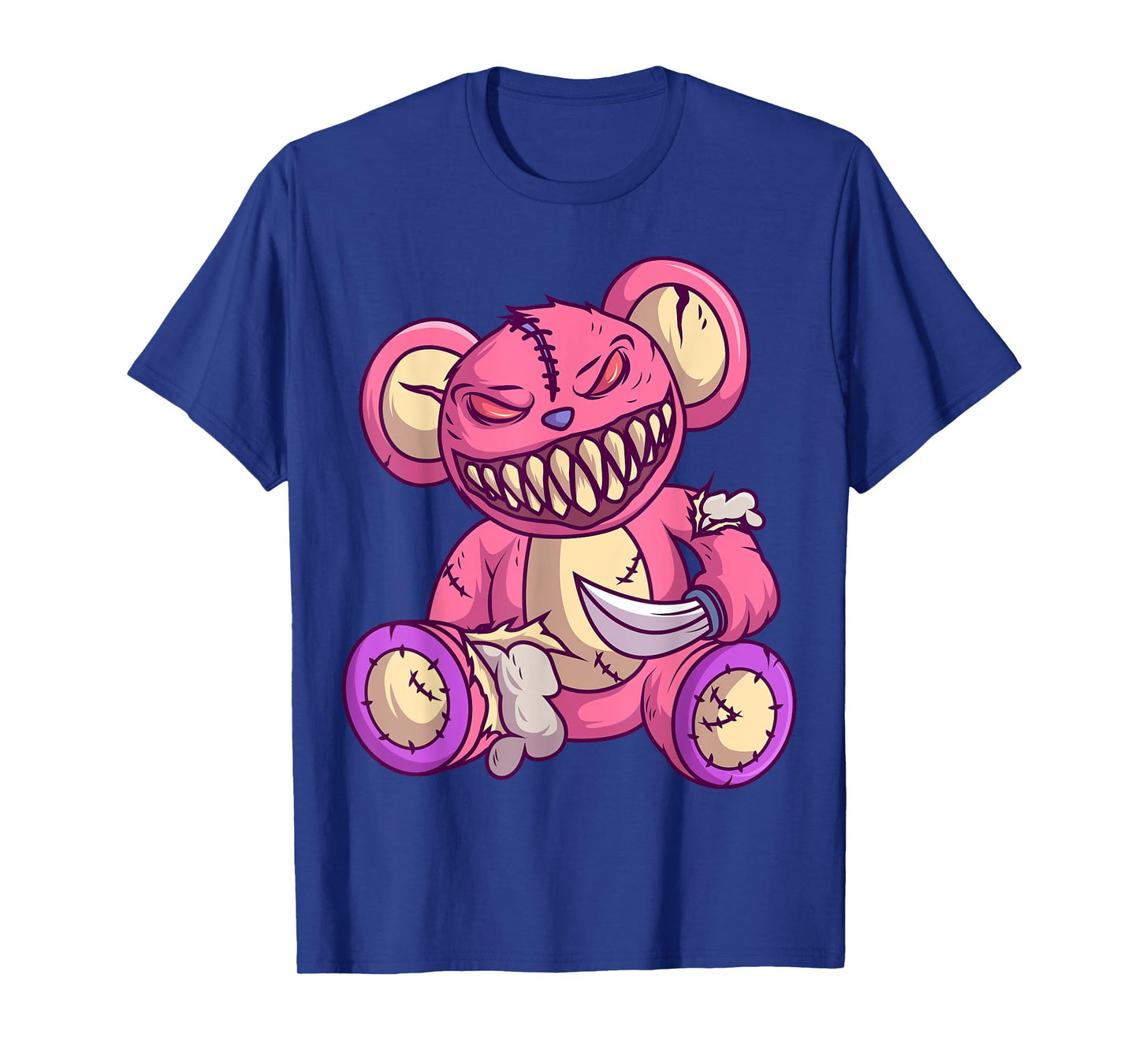 Kawaii Pastel Goth Teddy Bear Gothic Occult Voodoo Halloween T-Shirt