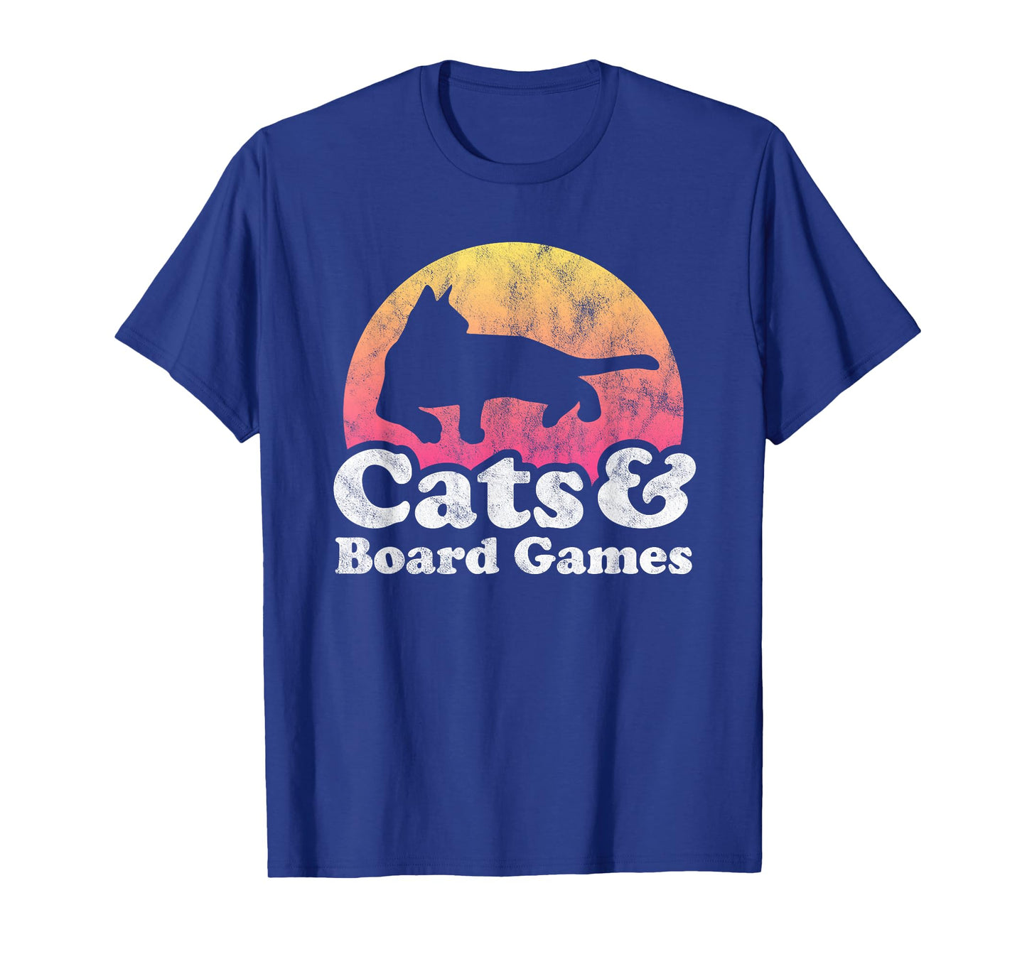 Cats and Board Games Men's or Women's Cat and Board Game T-Shirt