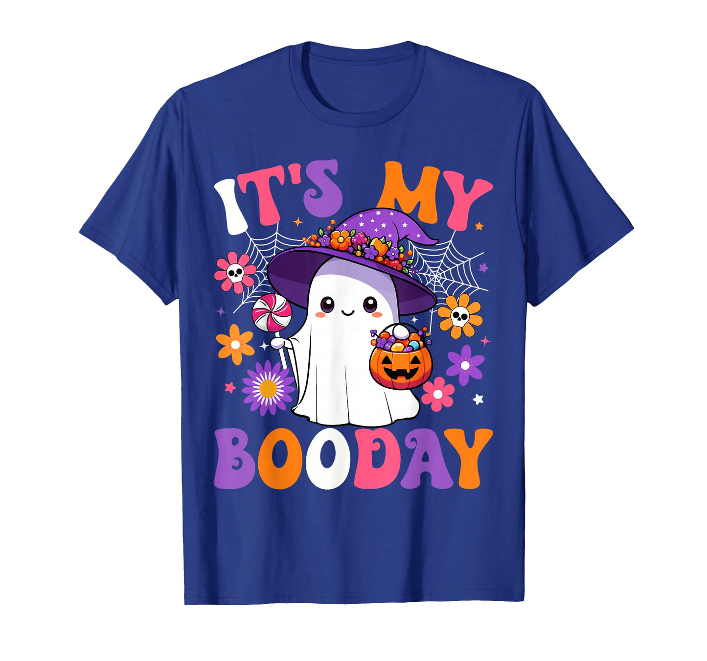 It's My Boo Day Anniversary Funny Halloween Birthday Ghost T-Shirt
