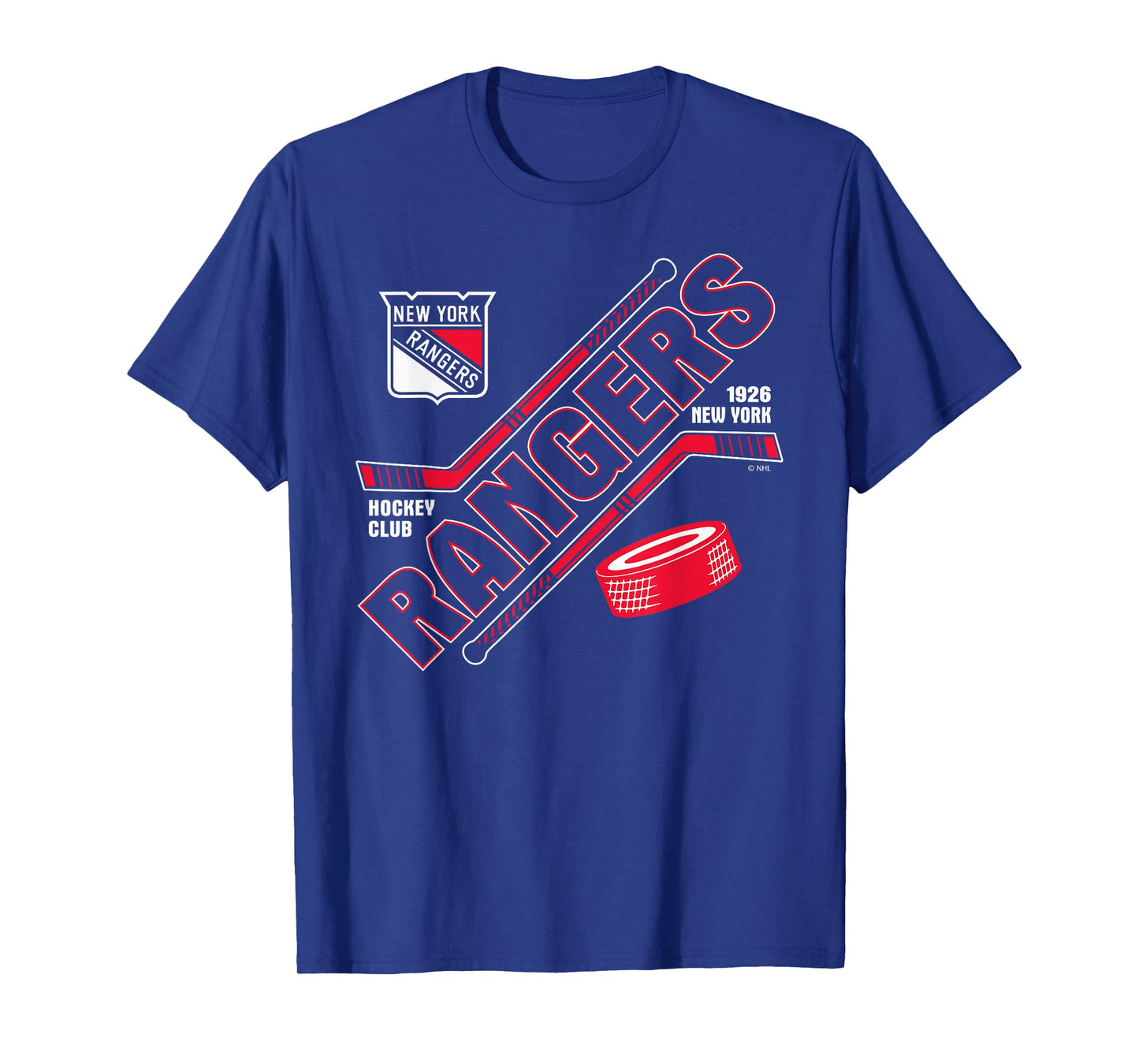 New York Rangers Force Blue Officially Licensed T-Shirt