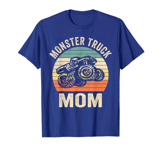 Monster Truck Mom Retro Vintage Monster Truck T-Shirt