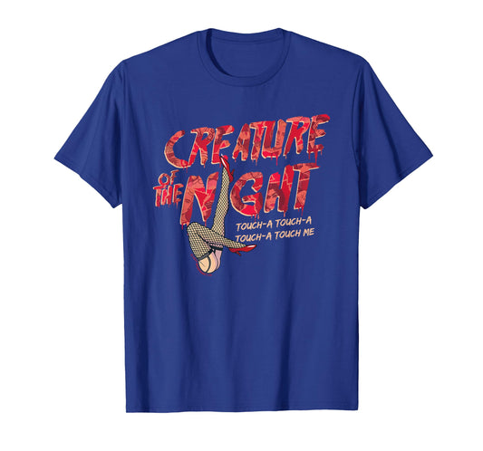 Rocky Horror Show Creature Of The Night Legs Touch-A Light T-Shirt