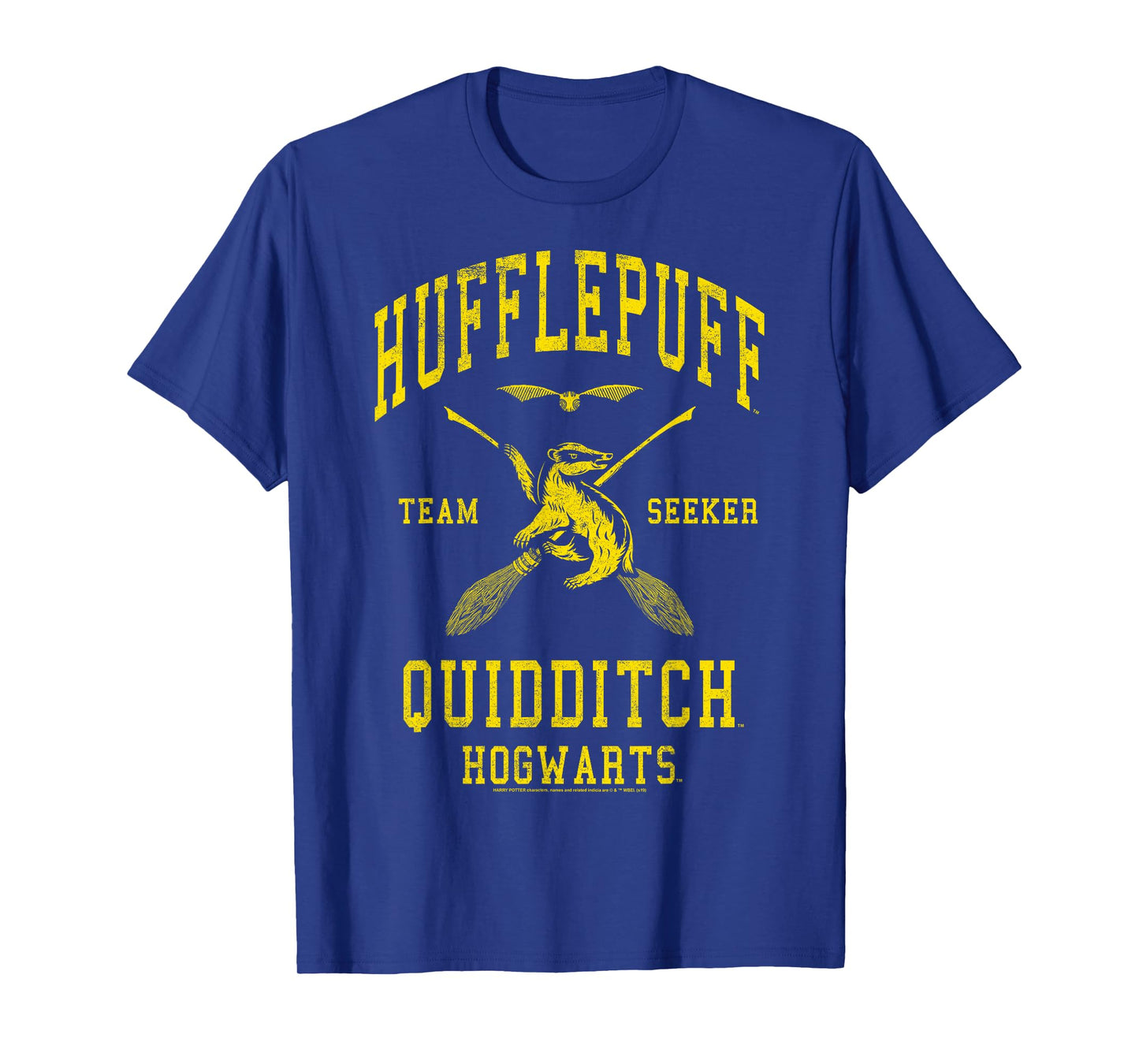 Harry Potter Hufflepuff Quidditch Team Seeker T-Shirt