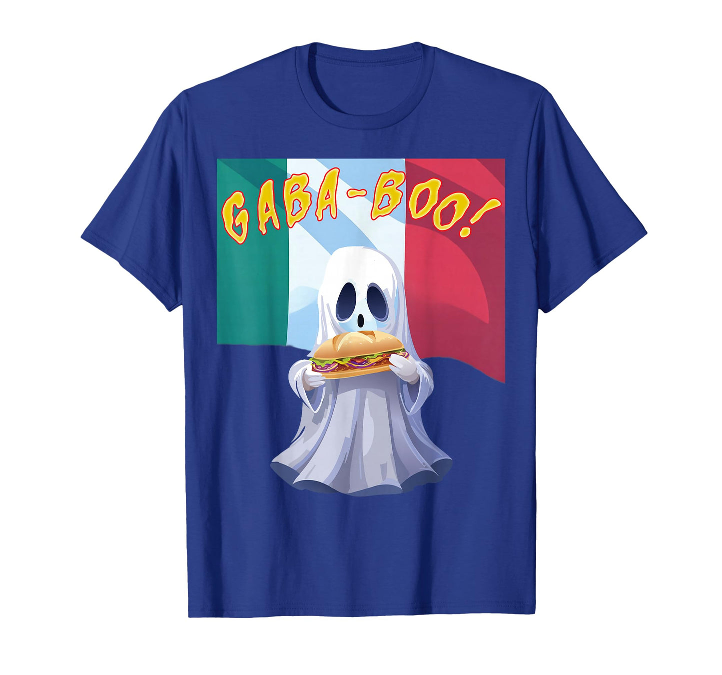 Funny Gabagool Gabaghoul GABA Boo Ghost Halloween T-Shirt