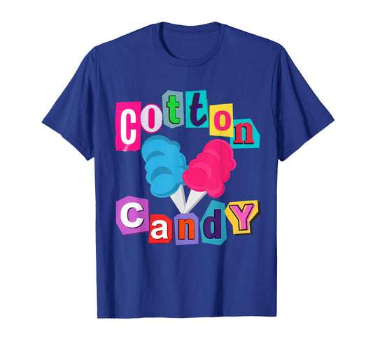Cotton Candy National Cotton Candy Day Costume Theme Party T-Shirt