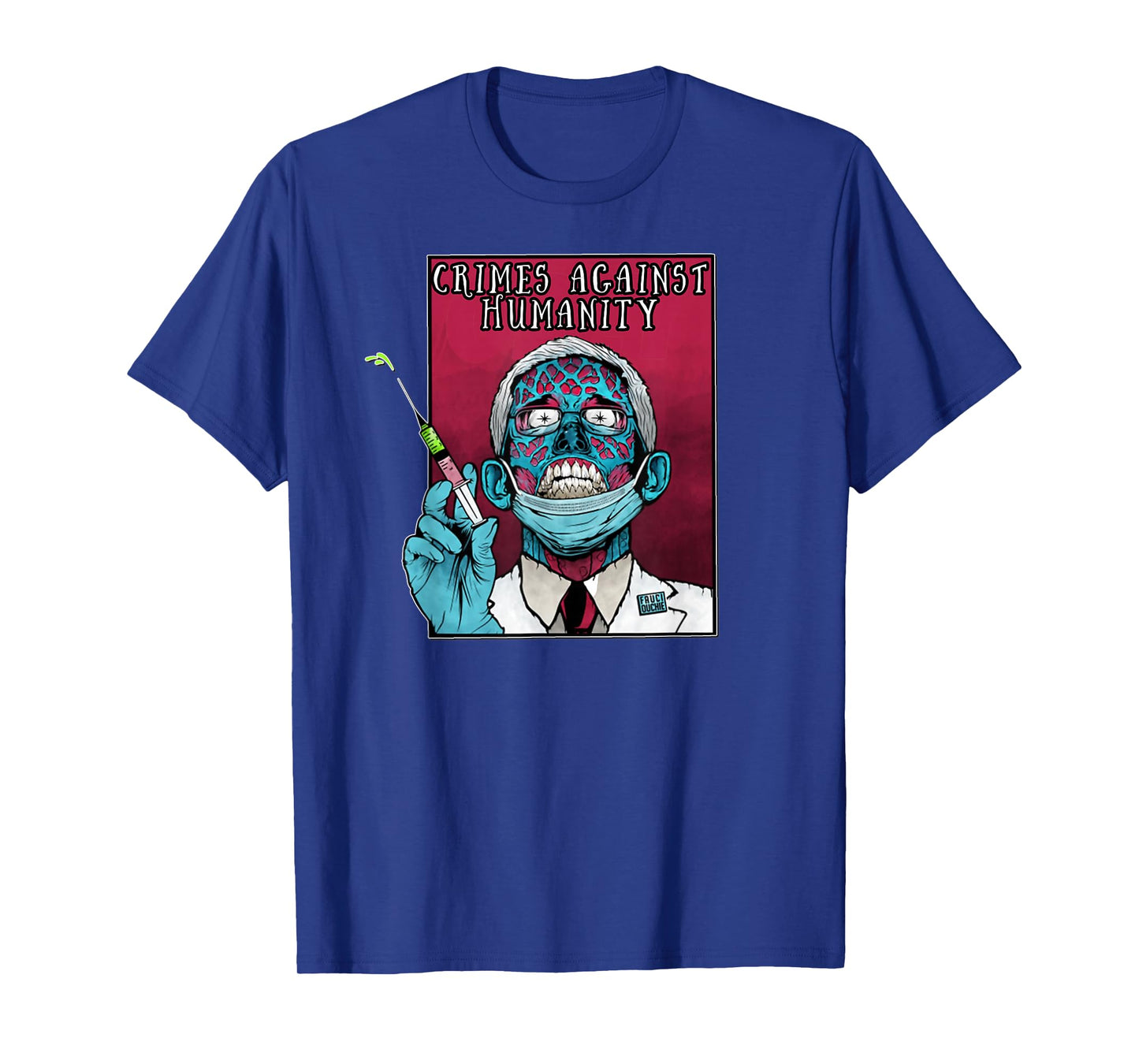 Fauci anti Government Mandate Arrest Dr Fauci Zombie Protest T-Shirt