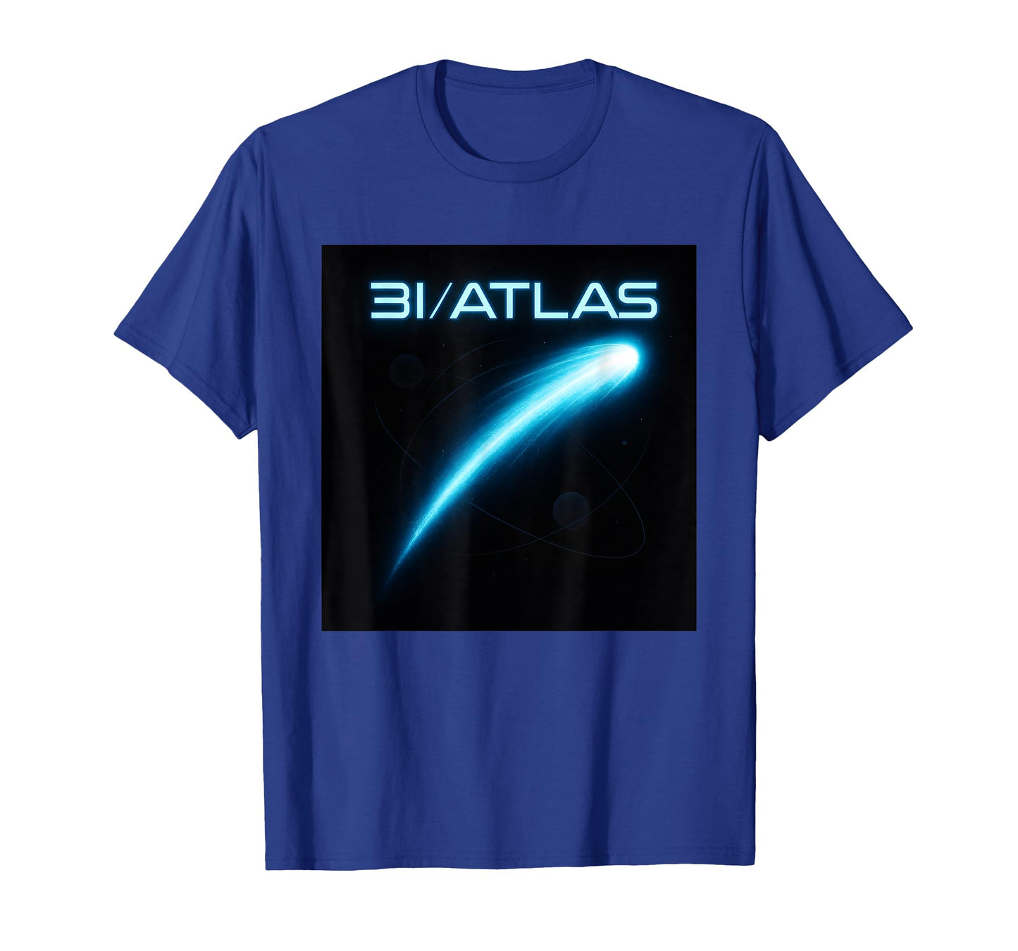 Interstellar 3I Atlas Comet Emblem UFO Alien Probe T-Shirt